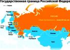 Total lengde på russiske grenser