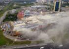 Feuer im Rio-Einkaufszentrum an der Dmitrovskoe-Autobahn aus der Sicht von Augenzeugen